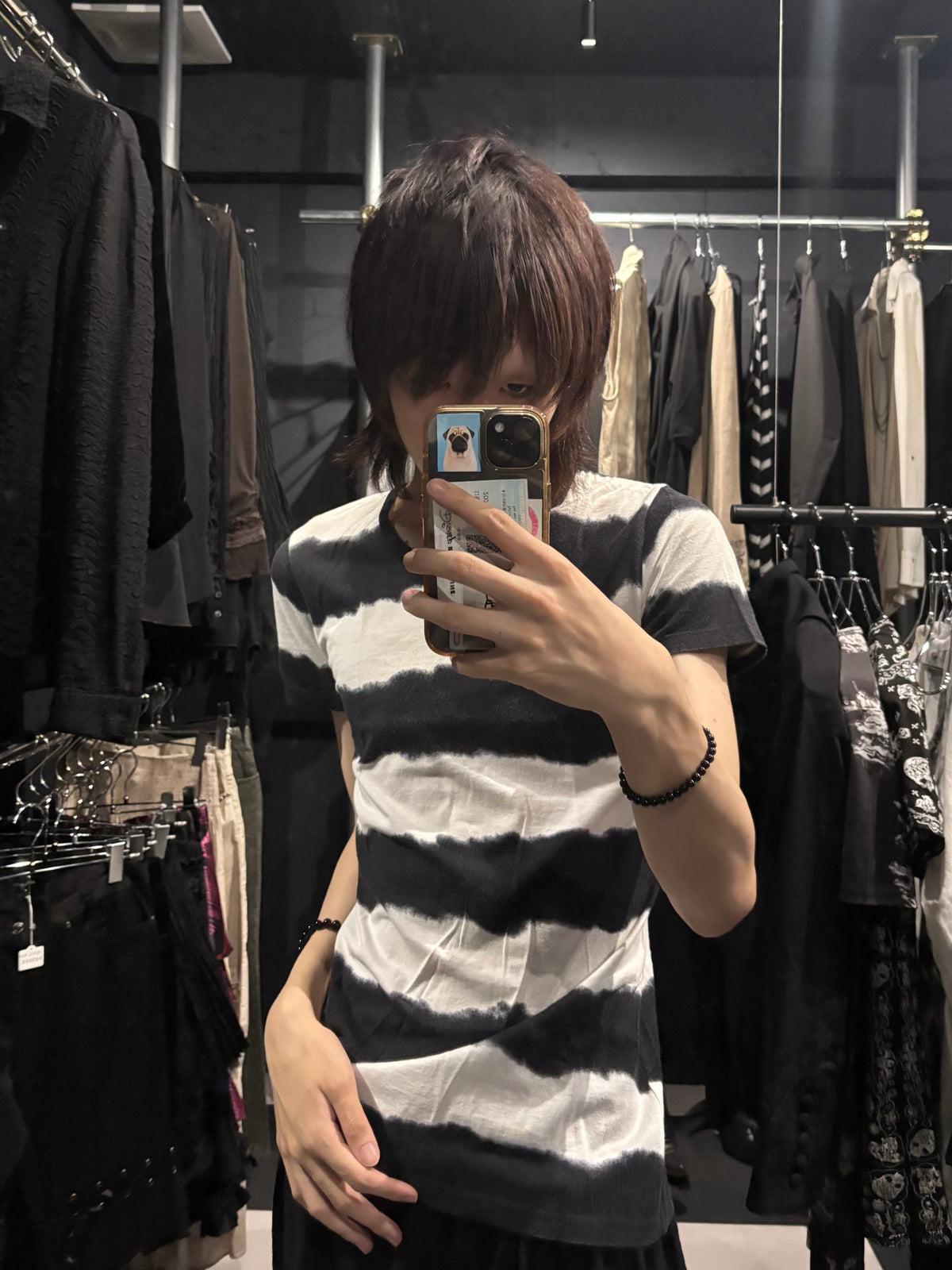 Blurred Stripe T-Shirt
