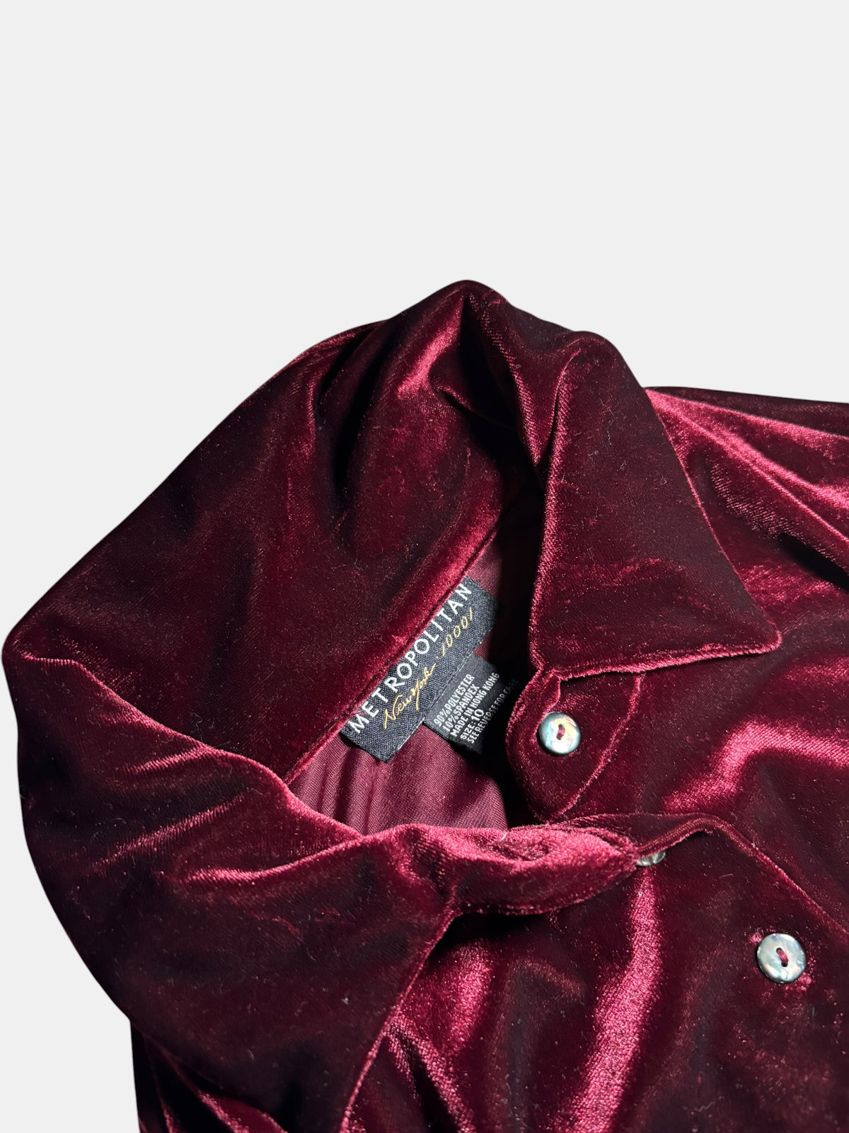 Velvet Long Shirt