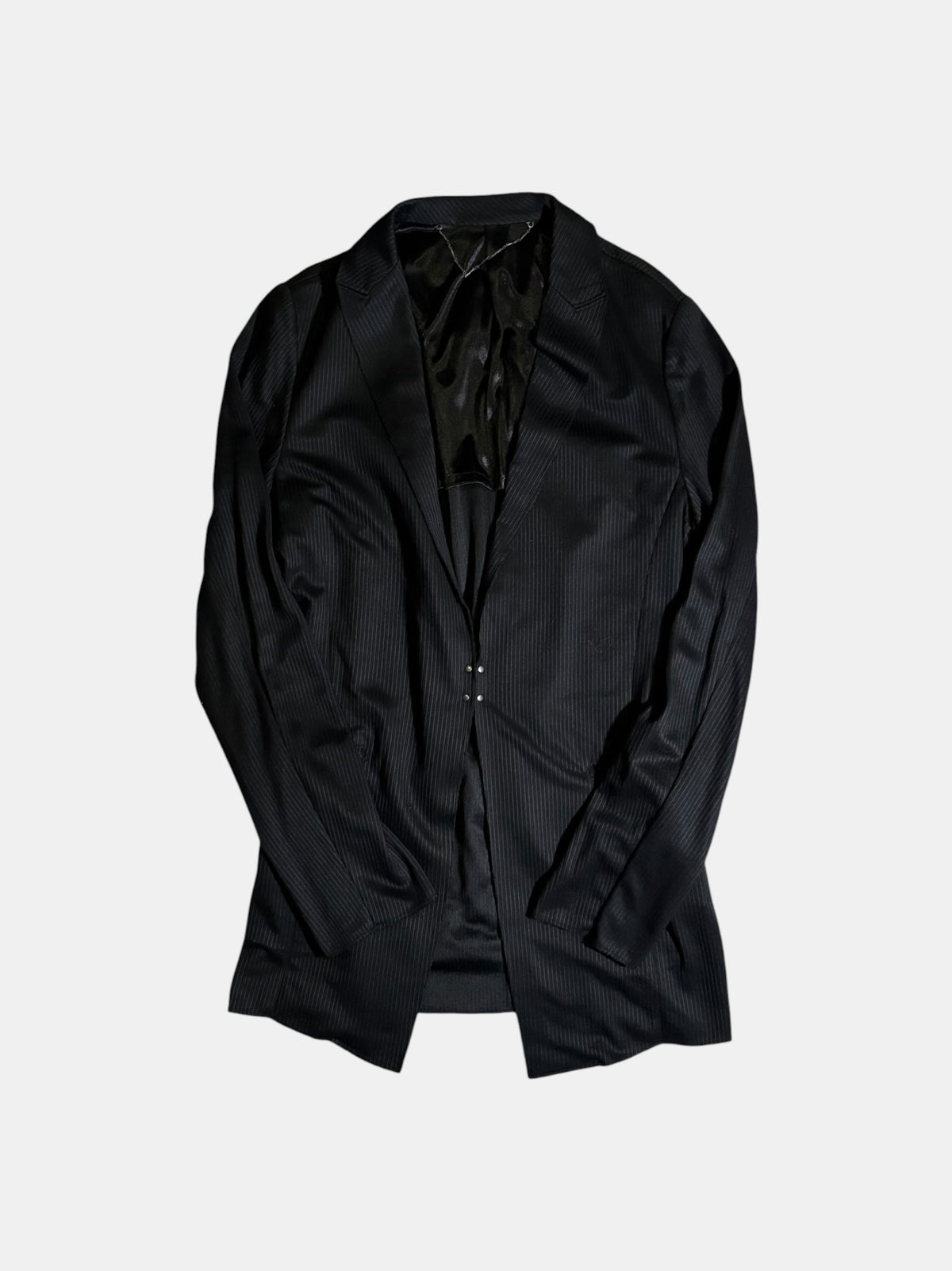 Hook-Front Tailored Jacket