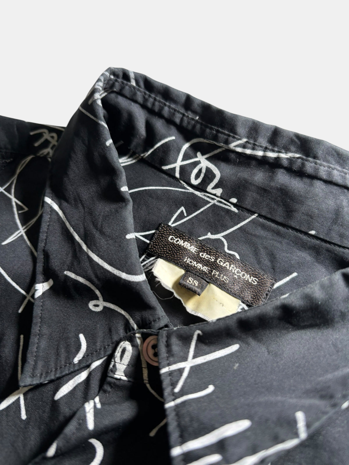 Scribble-Print Shirt