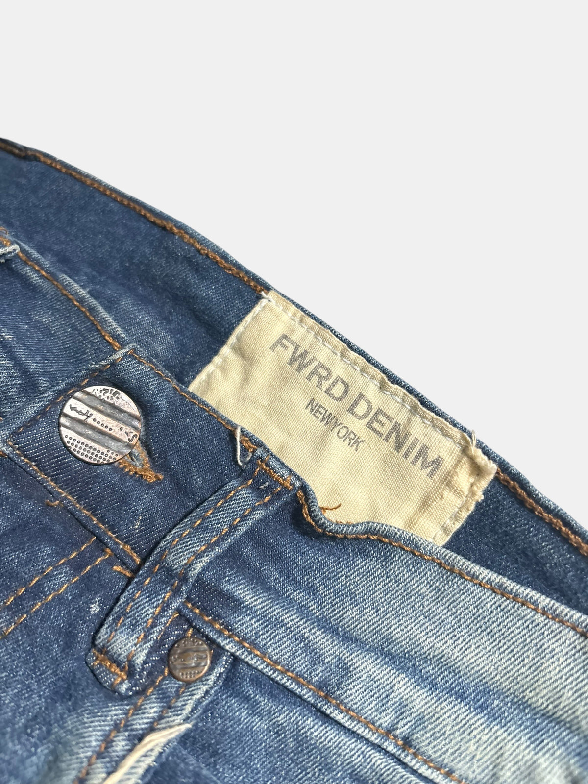 Frayed Stacked Jeans