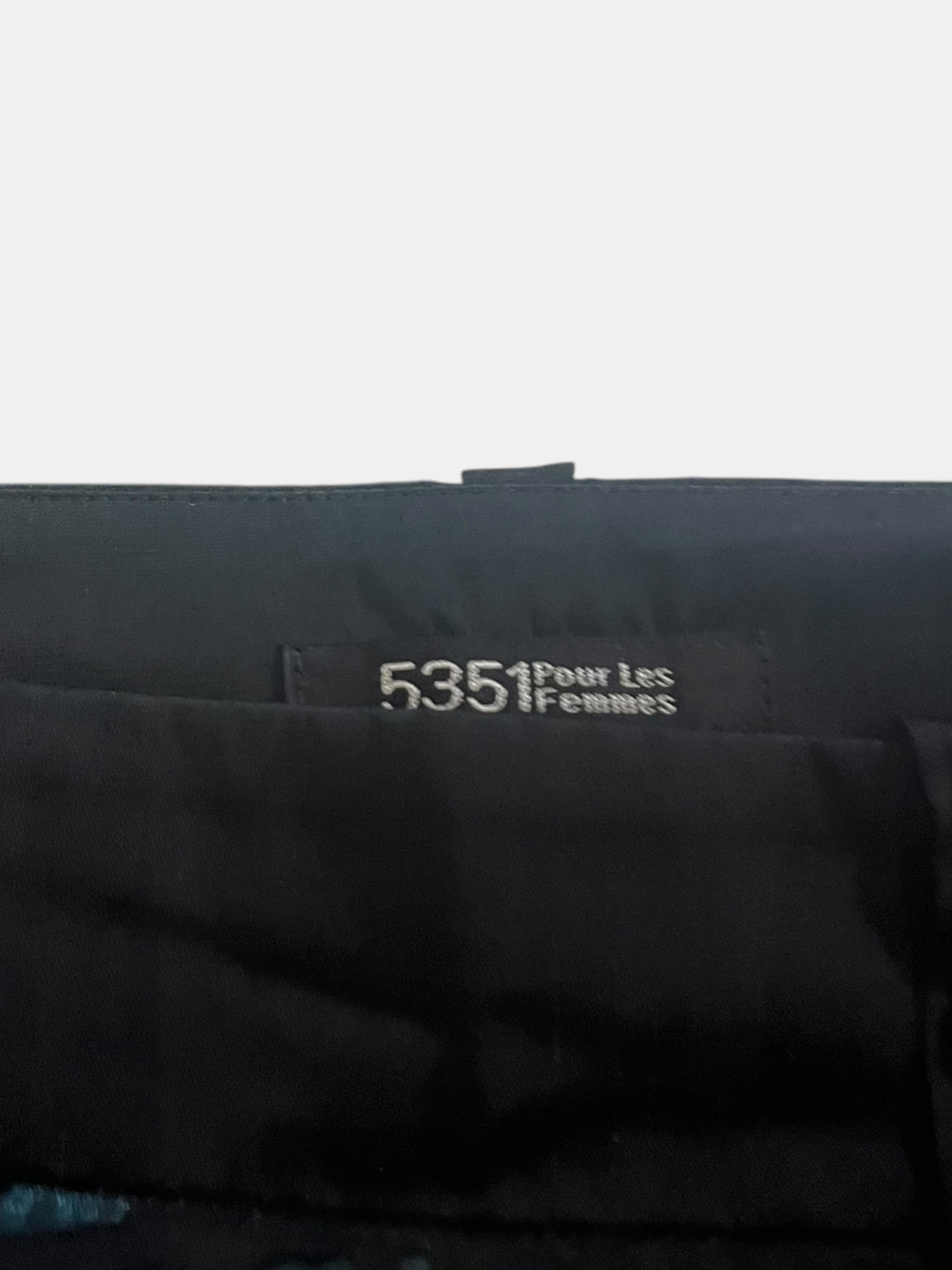 5351 POUR LES FEMMES Ruffle Mini Skirt