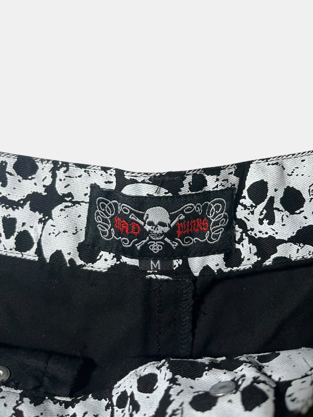 MAD PUNKS Suspender Shorts