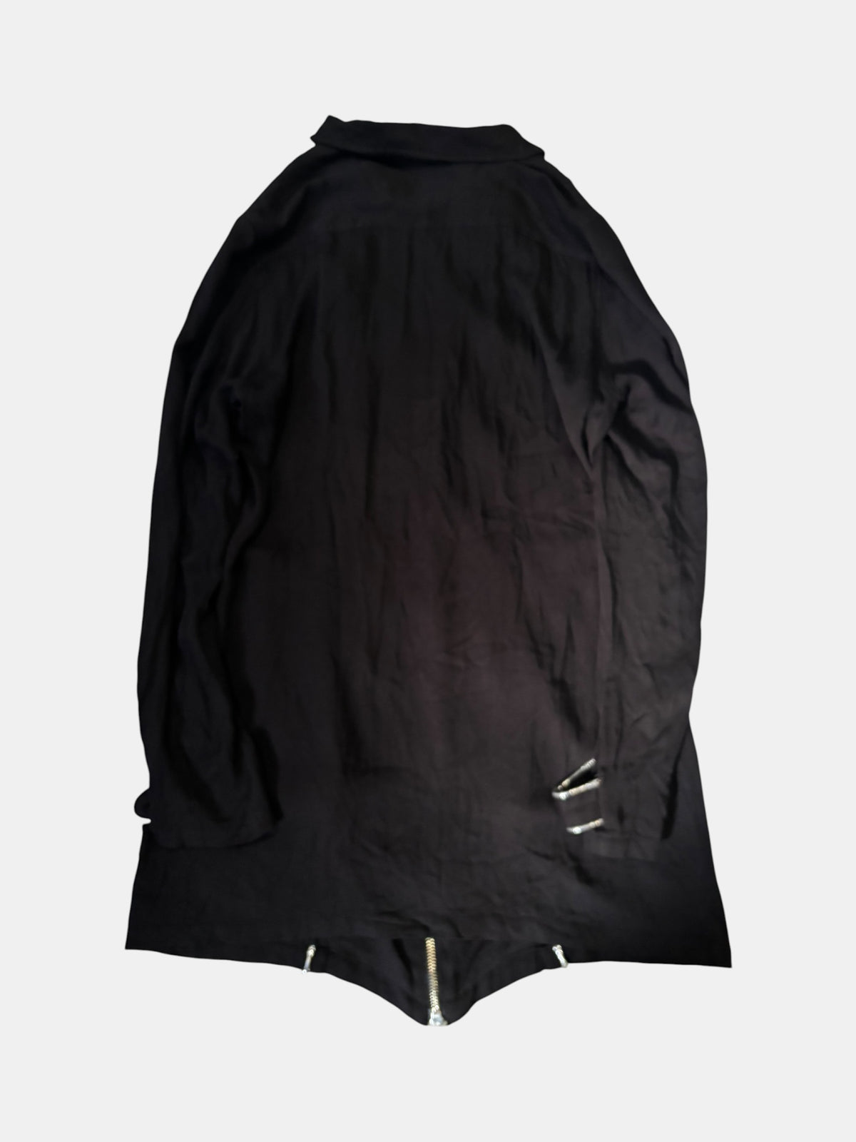CIVARIZE Zip-Detail Long Jacket