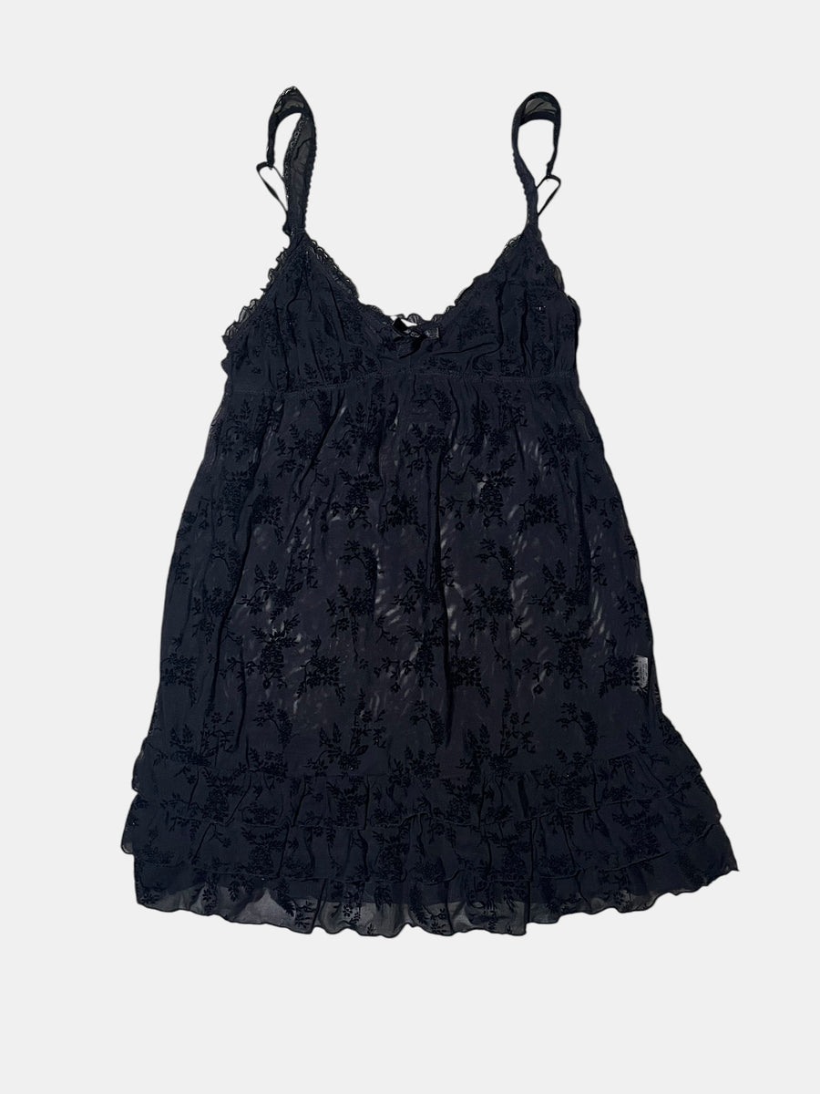 Gothic Sheer Babydoll Camisole