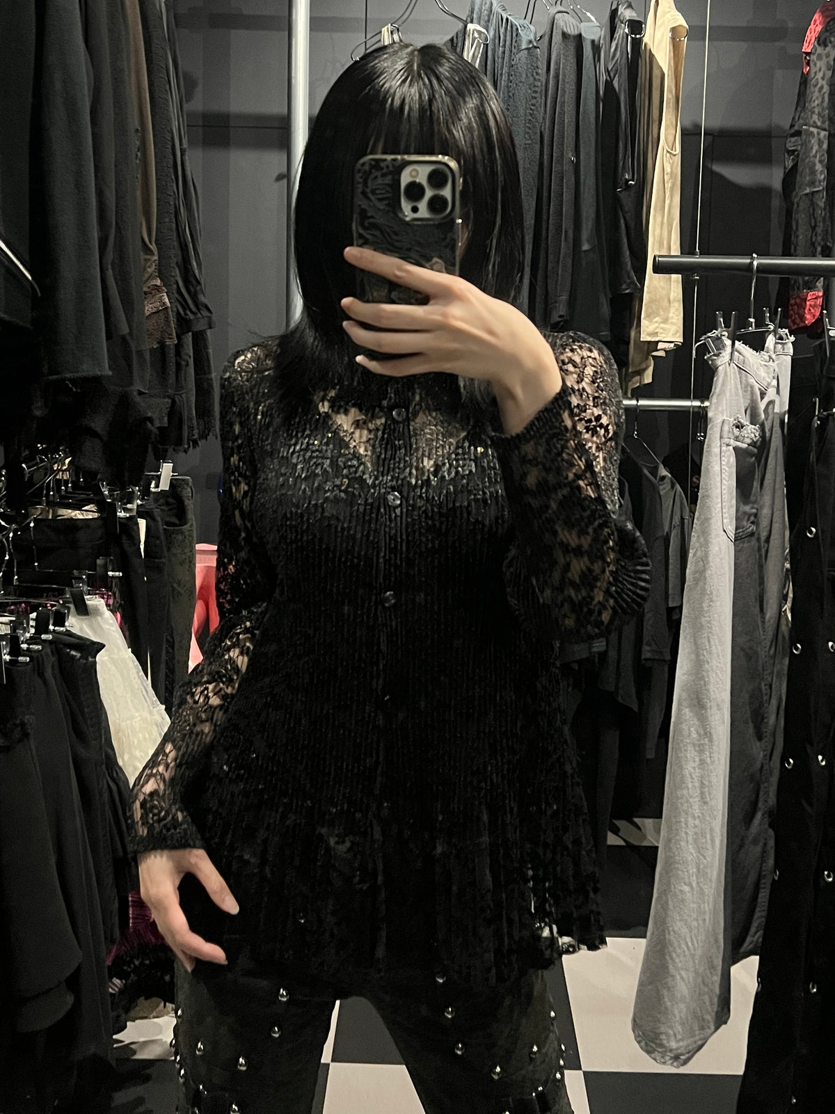 Bell Bride Lace Blouse